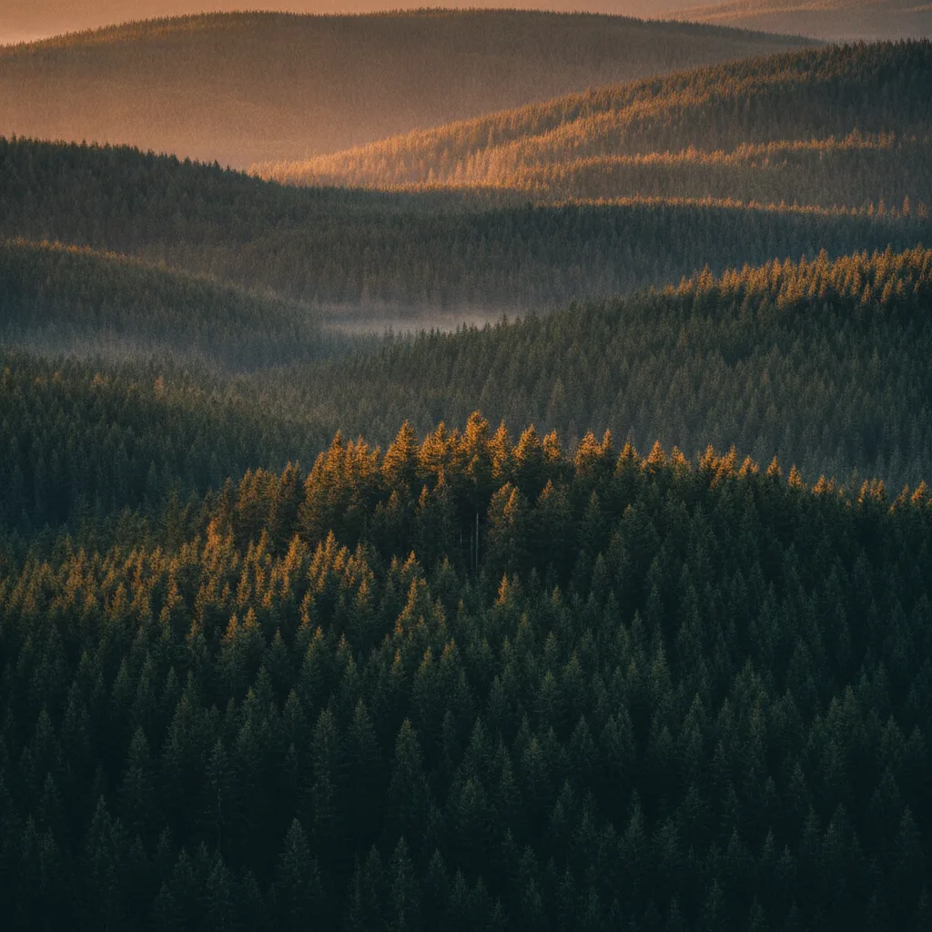 Naturlandschaft Schwarzwald — sinnbildlich für den Energie- und Erneuerbaren-Cluster Freiburg und Karlsruhe